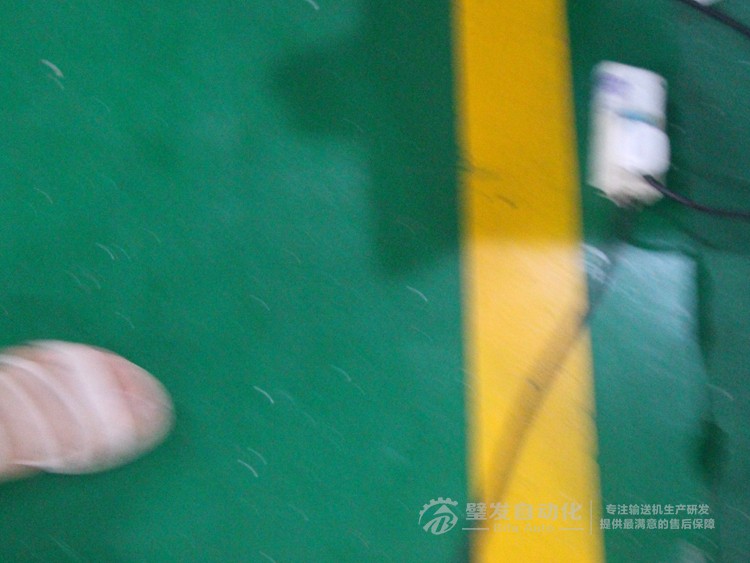 藍色碳鋼烤漆大線結構皮帶輸送機