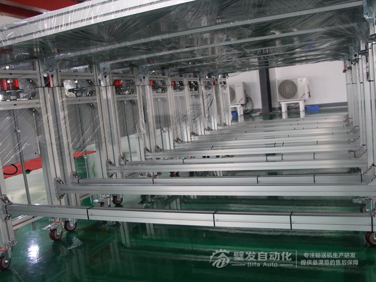 帶報警燈裝置小型皮帶輸送機 