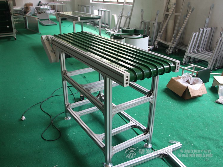 皮帶面加多導條皮帶標準小型輸送機 皮帶面加多導條皮帶標準小型輸送機