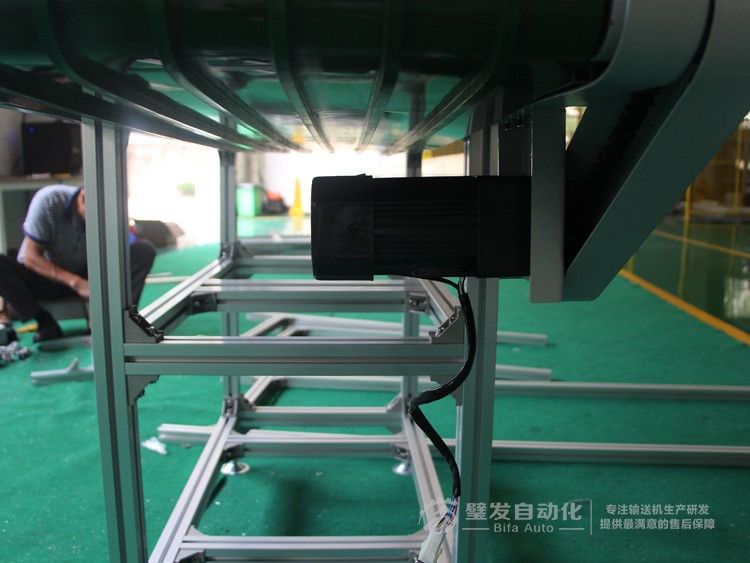 皮帶面加多導條皮帶標準小型輸送機 皮帶面加多導條皮帶標準小型輸送機